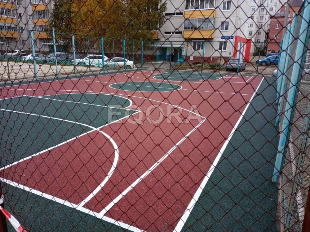Резиновые покрытия из крошки для спортивных площадок в Ногинске